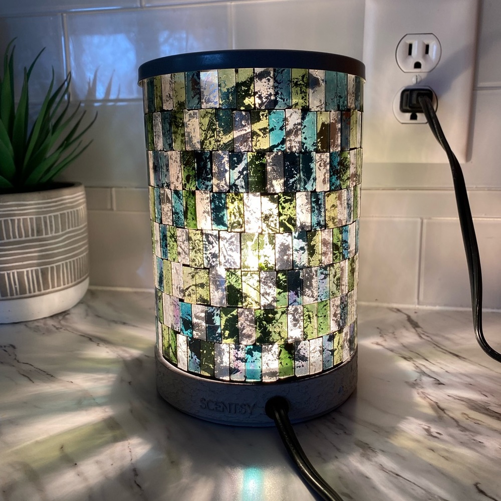 Full Size Ocean Mosaic Scentsy Warmer